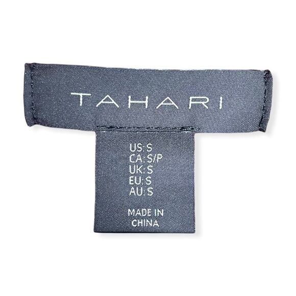 TAHARI Mock Neck Contrast Knit Sweater  - Picture 4 of 9